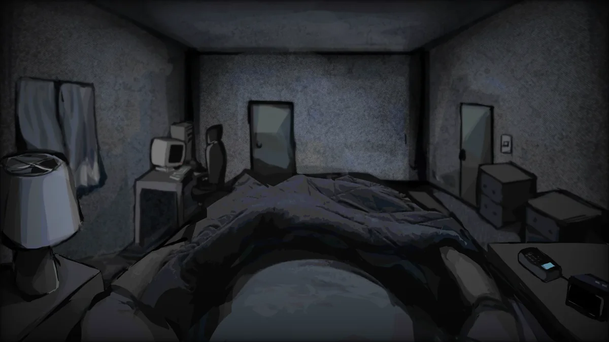 How to date a Sleep Paralysis Demon dialogue scene