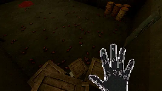 When the Clock Stops basement scene